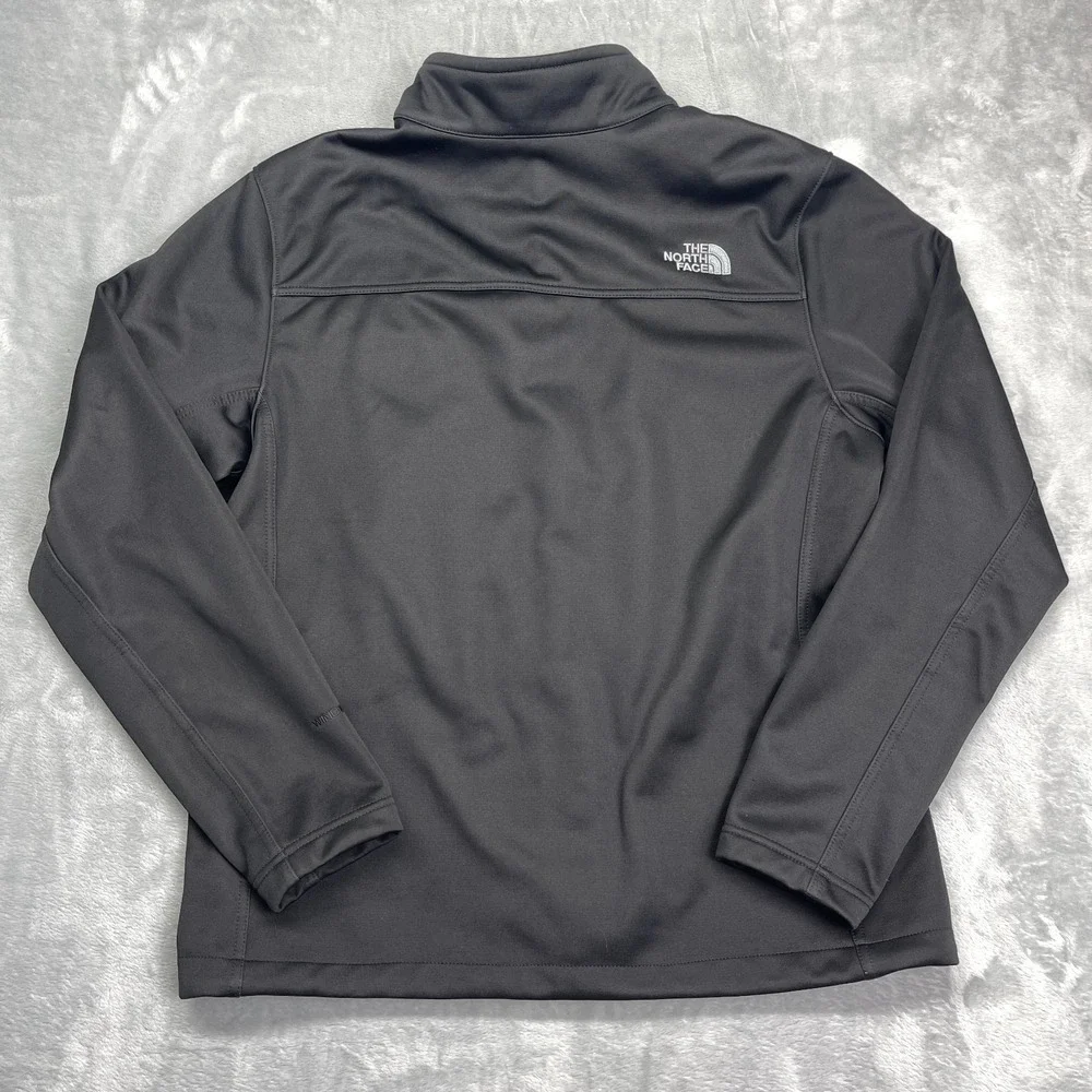 The North Face Apex Bionic Jacket Mens L Black Own WindWall Powered by Microsoft